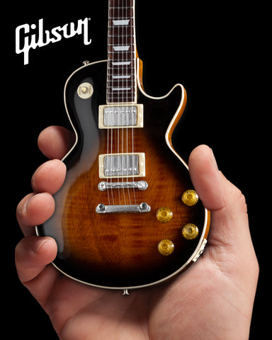 Gibson Les Paul Traditional Tobacco Burst 1:4 Scale Mini Guitar Model