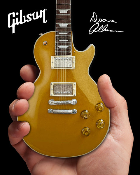 Duane Allman SET OF 3 Gibson Les Paul Signature Mini Guitar Models