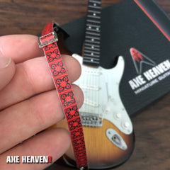 FENDER™ Hip Trip Vintage Red Mini Model Guitar Strap