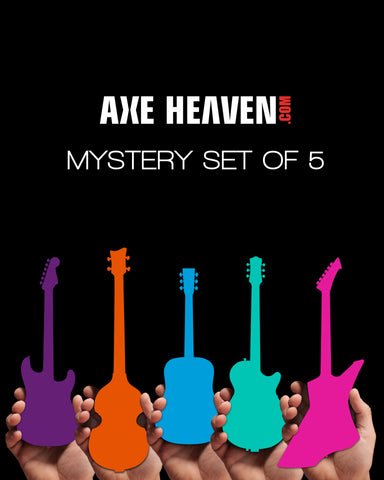 MYSTERY SET of 5 Mini Guitars - RARE Limited Models! - NEW IN THE BOX!