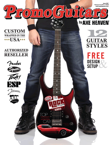 Promotional  Guitar / Custom Electric or Acoustic Promo Guitar