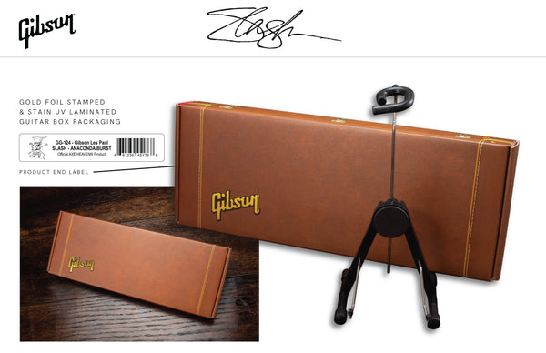 Slash Gibson Les Paul Standard Appetite Burst 1:4 Scale Mini Guitar Model