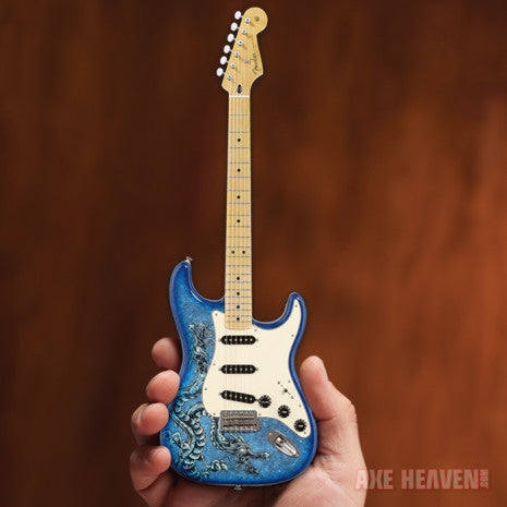 Officially Licensed David Lozeau "The Dragon" Mini Fender™ Strat™ Guitar Model