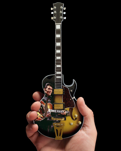 Officially Licensed Elvis Presley '68 Special Hollow Body Mini Guitar