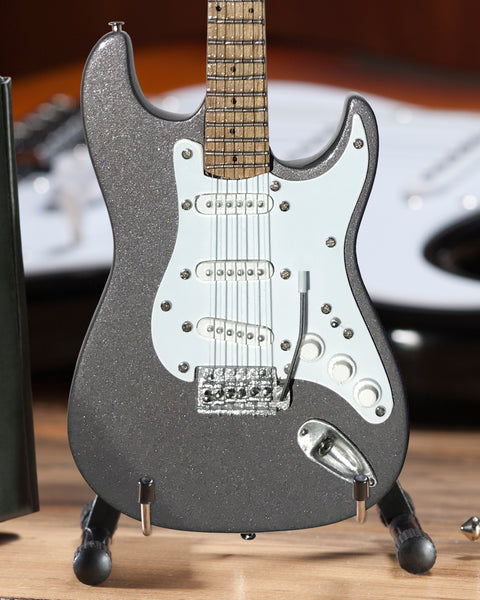 Signature Pewter Mini Fender™ Strat™ Guitar Replica - Officially Licensed