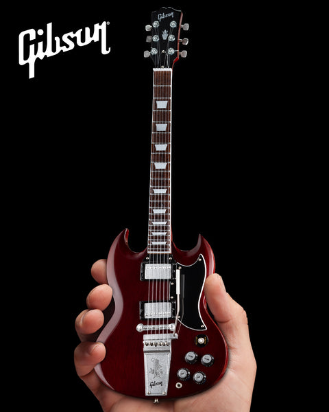 Gibson 1964 SG Standard Cherry 1:4 Scale Mini Guitar Model