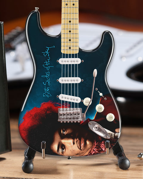 Jimi Hendrix Both Sides of the Sky Mini Fender™ Strat™ Guitar Model Officially Licensed