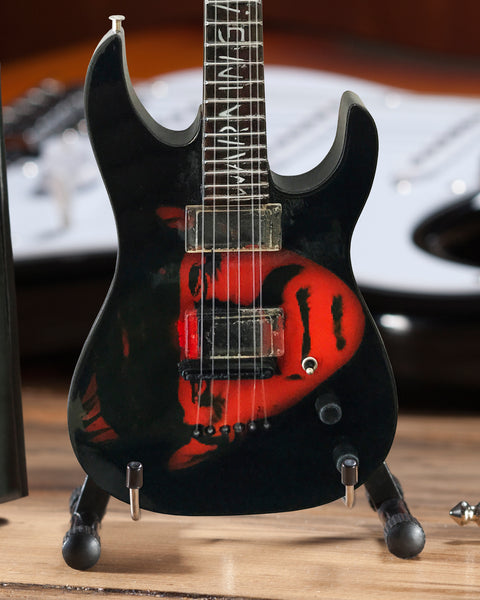 Signature Horror Film ”Frankenstein” Miniature Guitar Replica Collectible