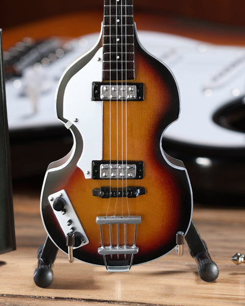 Paul's Original Violin Bass Miniature Guitar Replica - Fab Four