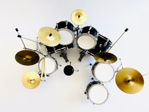 Tommy's Shout at the Devil Drum Set Miniature Replica Collectible