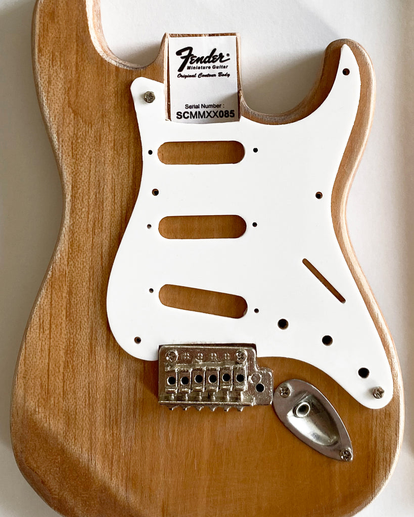 Miniature Guitar MODEL KIT Fender™ Stratocaster™ BUILD YOUR OWN