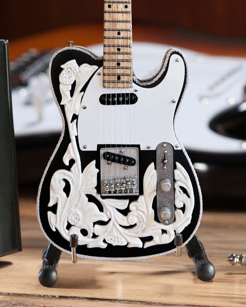 Waylon Jennings Tribute Mini Fender™ Tele™ Guitar Replica - Officially Licensed
