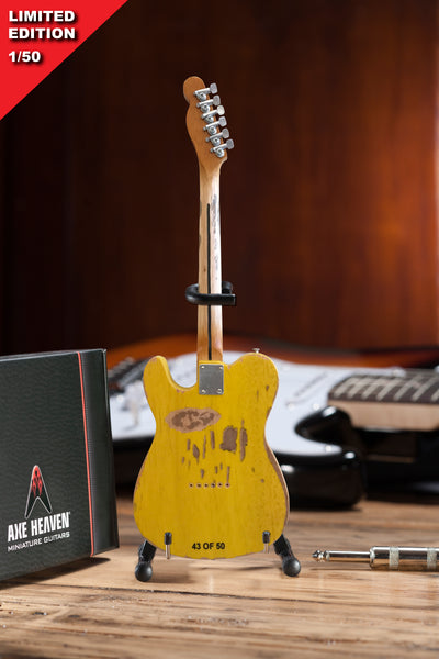 LIMITED 1 of 50 - 1953 Roy Buchanan Fender™ Tele™ "Nancy" Mini Guitar Model Replica
