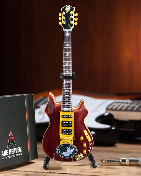 Jerry Garcia™ Set of Tiger™ & Rosebud™ Miniature Guitar Replica Collectibles