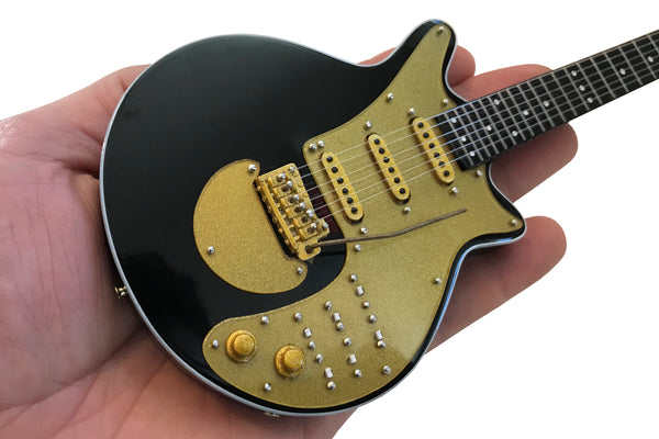 Brian May Signature “Gold Special” Miniature Guitar Replica Collectible