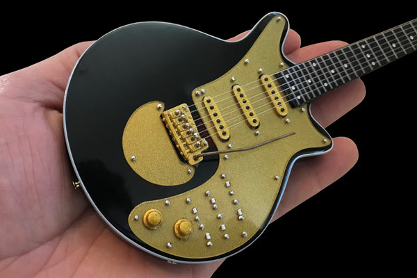 Brian May Signature “Gold Special” Miniature Guitar Replica Collectible