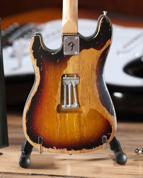 Officially Licensed Kenny Wayne Shepherd Mini Fender™ Strat™ Vintage 1961 Sunburst Guitar Model