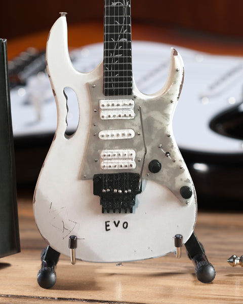 Steve Vai Vintage Ibanez JEM EVO Mini Guitar Replica Tribute