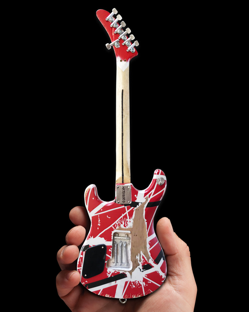 Réplique Frankenstrat – 25 Cm, Bois Et Métal, Cadeau Fait Main Réplique Frankenstrat – 25 Cm, Bois Et Métal, Cadeau Fait Main