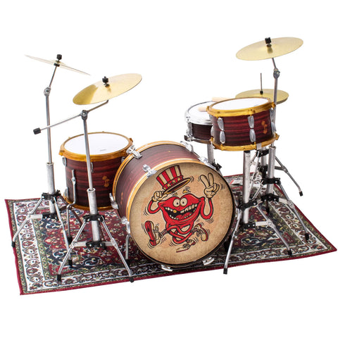 Classic 5-Piece Blue Sparkle Drum Set Mini Replica Collectible – AXE HEAVEN®  STORE - Mini Guitar Replica Collectibles