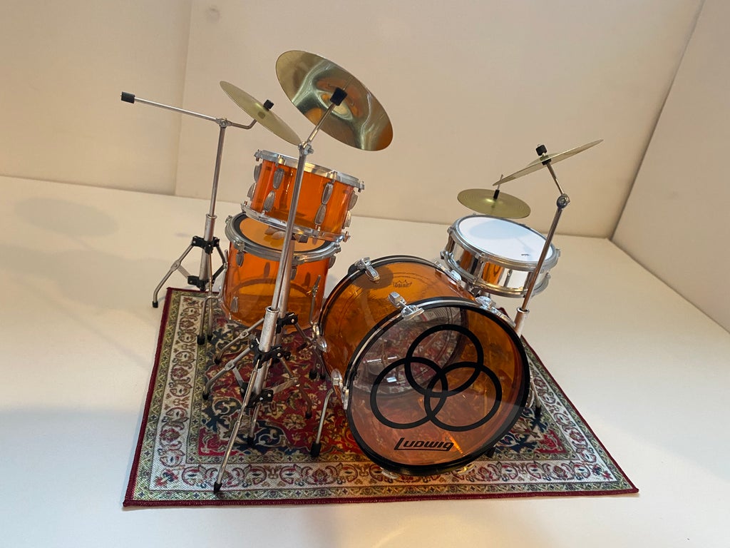 Vintage Drum Rug - Miniature for 1:4 Scale Drum Kit Models – AXE