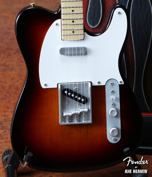 Fender™ Sunburst Telecaster™ Classic Miniature Guitar Replica - Officially Licensed