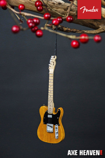 6" FENDER 50s Blonde Telecaster Guitar Holiday Ornament