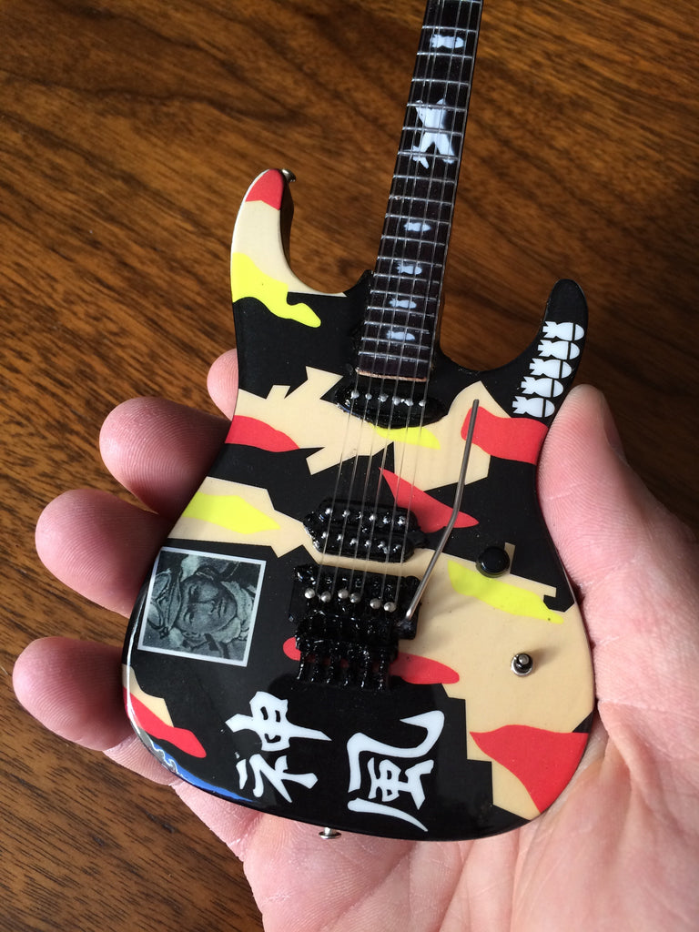 Officially Licensed George Lynch Kamikaze Miniature Guitar Replica Collectible