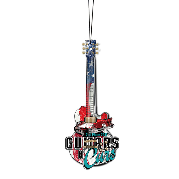 CUSTOM Promotional Miniature 6" Guitar Ornament - LOT OF 100 - Handcrafted