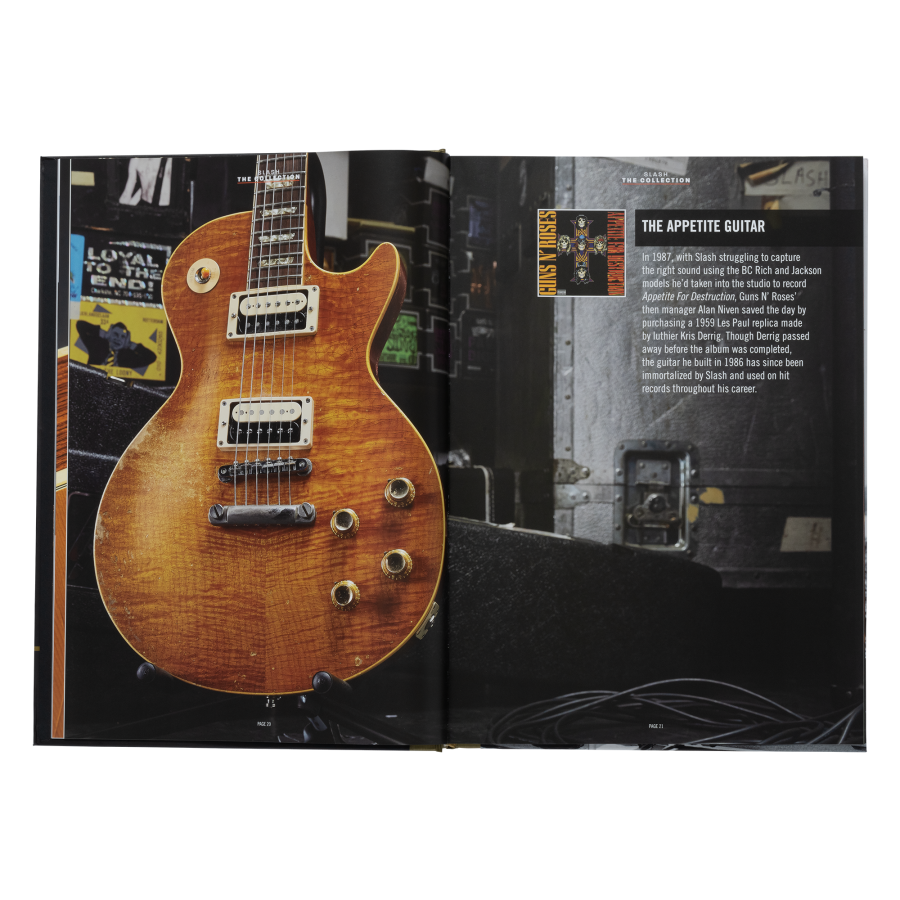 The Collection: Slash, Custom Edition Book & Accessories – AXE The Collection: Slash, Custom Edition Book & Accessories – AXE