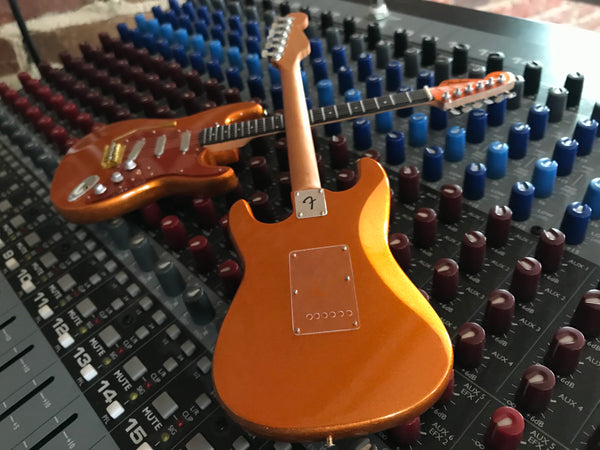 Officially Licensed Kenny Wayne Shepherd Mini Fender™ Strat™ Copperboy Guitar Model