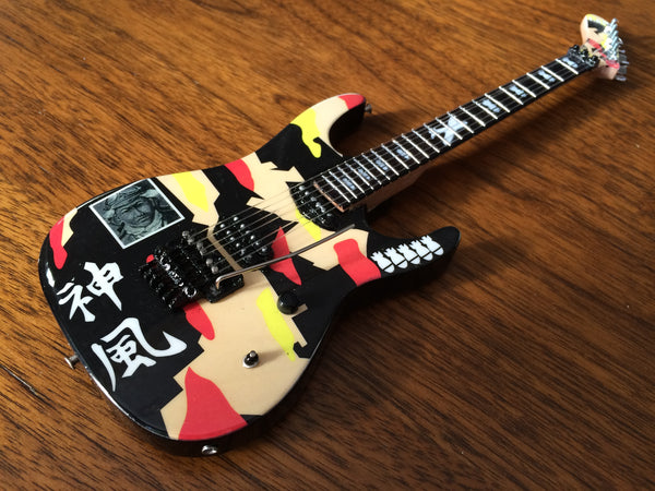 Officially Licensed George Lynch Kamikaze Miniature Guitar Replica Collectible