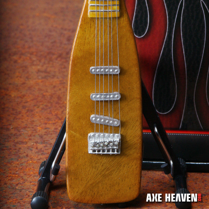 John Fogerty Signature Baseball Bat Miniature Guitar Replica