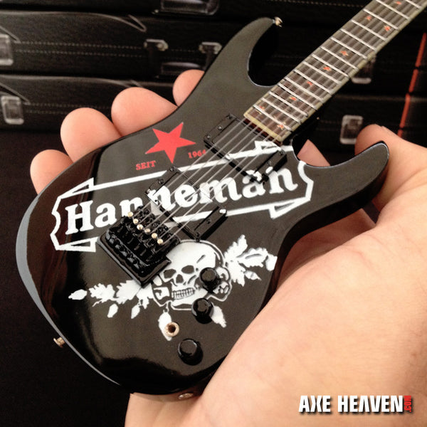 Jeff Hanneman Red Star SEIT Tribute Mini Guitar Replica Collectible