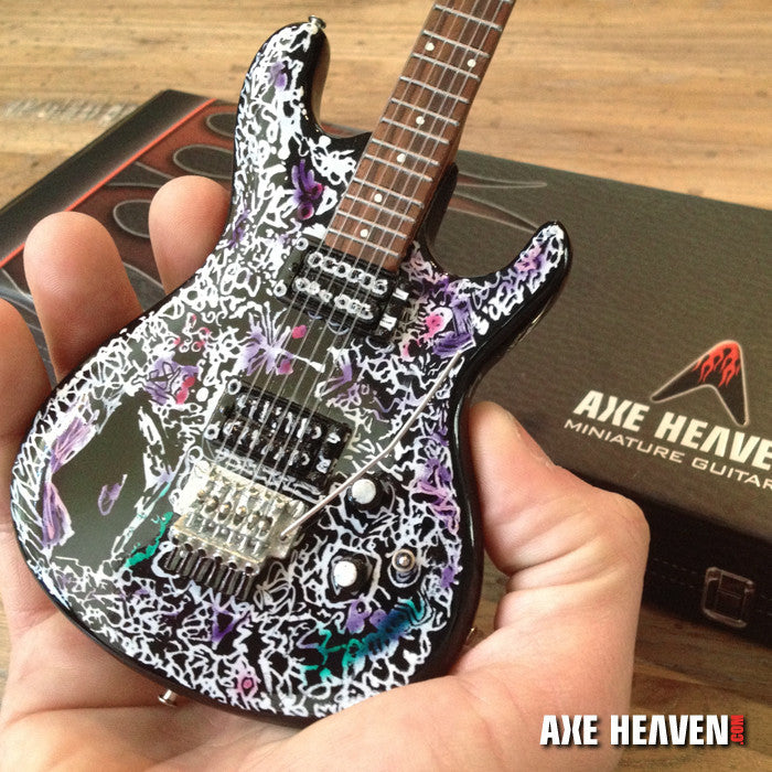 Joe Satriani Flying In A Blue Dream Miniature Guitar Replica Collectible