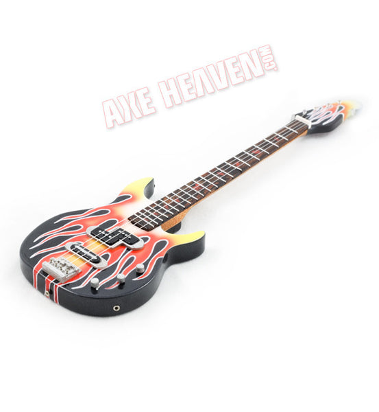 Officially Licensed Michael Anthony BB3000MA Yamaha Flame Bass Mini Guitar Replica