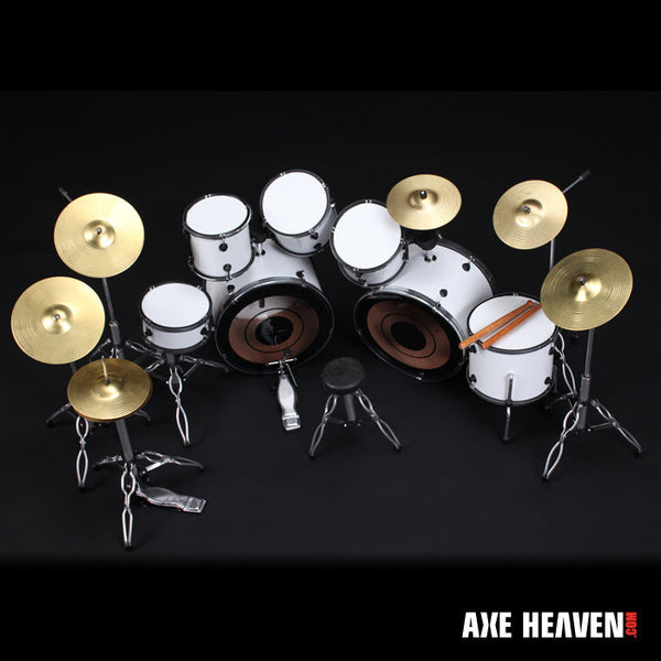 Jimmy "The Rev" Sullivan Miniature Replica Drum Set Collectible