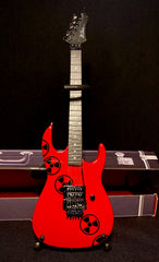Bruce Kulick B.C. RICH® Radioactive Mini Guitar Replica Collectible