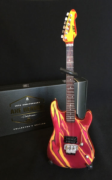 Bruce Kulick ESP Multi-Swirl Mini Guitar Replica Collectible