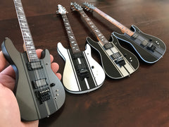 DJ Ashba 2017 Collection of 4 Mini Guitar Replica Collectibles