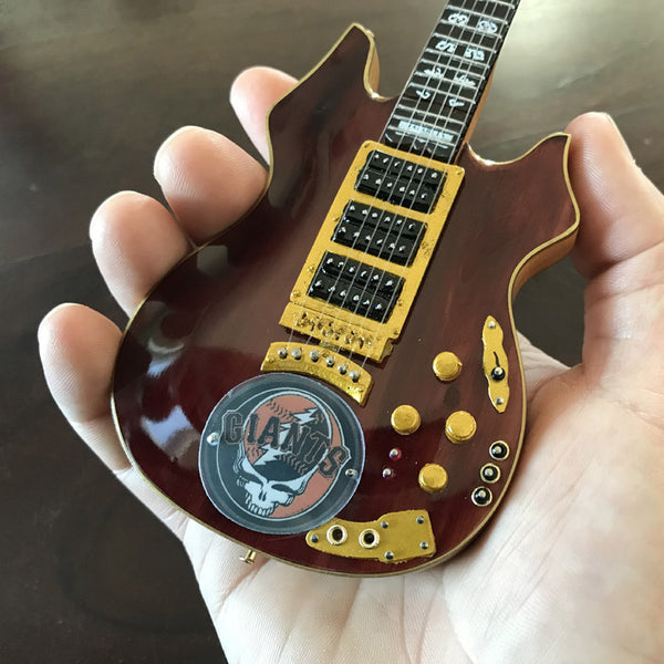 SF Giants 2018 Jerry Garcia Night Limited Edition and Numbered Collectible Mini Guitar