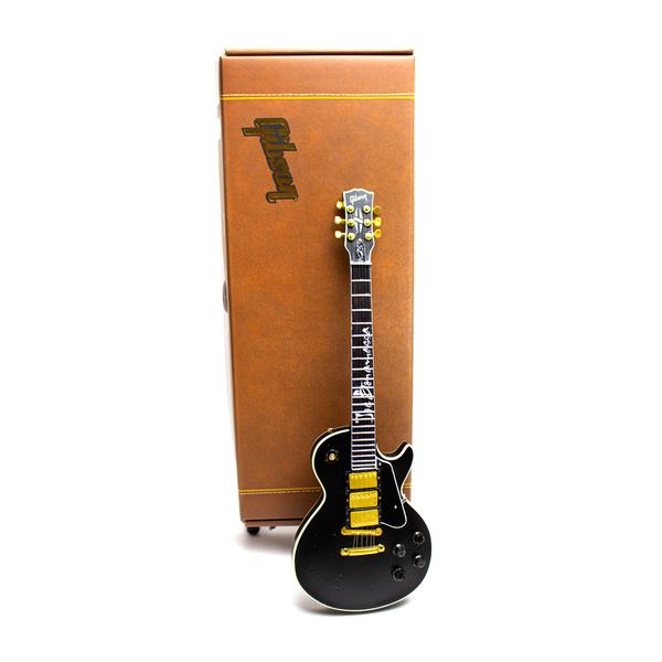 Joe Bonamassa Signature "1958 Gibson Les Paul Custom" Miniature Guitar Replica Collectible