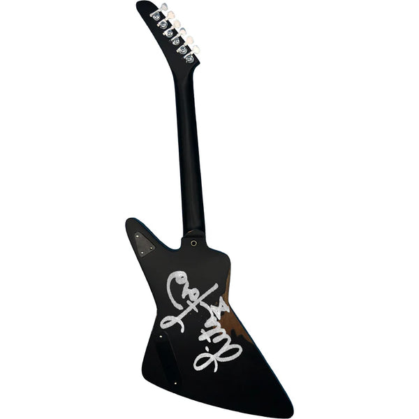 Lita Ford Limited Edition Signed Black Hamer Mini Guitar Replica Collectible