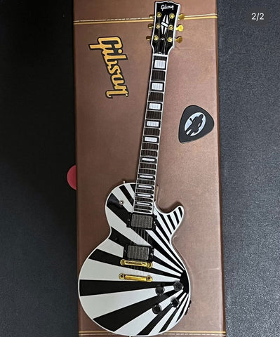 PIYU Les Paul Custom Gibson Mini Guitar Replica Collectible