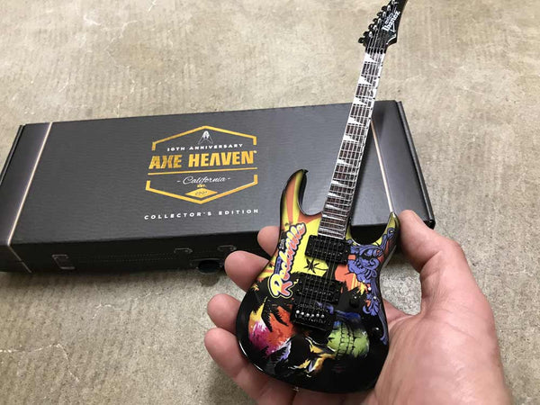 Rockville 2018 Limited-Edition RonzWorld Mini Guitar Replica Collectible