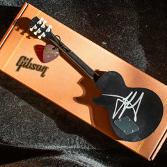 Jared James Nichols Signed Old Glory Gibson™ Les Paul™ Mini Guitar Replica Collectible