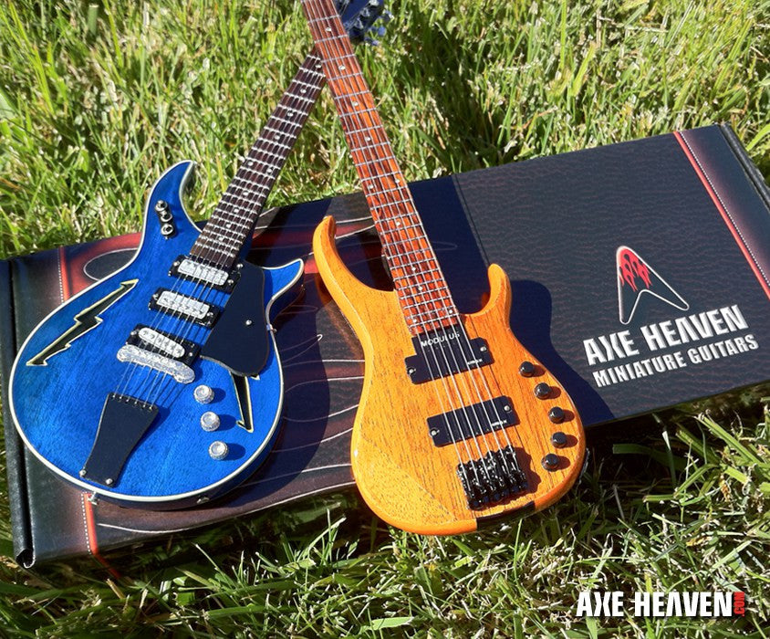 Bob Weir & Phil Lesh Modulus Mini Guitar & Bass Replica Furthur Collection