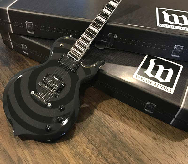 Zakk Wylde ODIN Blackout Bullseye Mini Guitar - Wylde Audio Replica Collectible by AXE HEAVEN®
