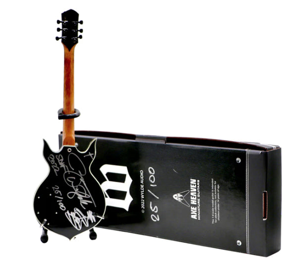 Zakk Wylde Signed Heathen Grail Mini Guitar - Wylde Audio Replica Collectible by AXE HEAVEN®
