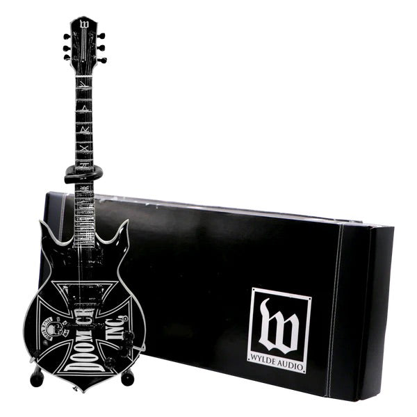 Zakk Wylde Signed Heathen Grail Mini Guitar - Wylde Audio Replica Collectible by AXE HEAVEN®